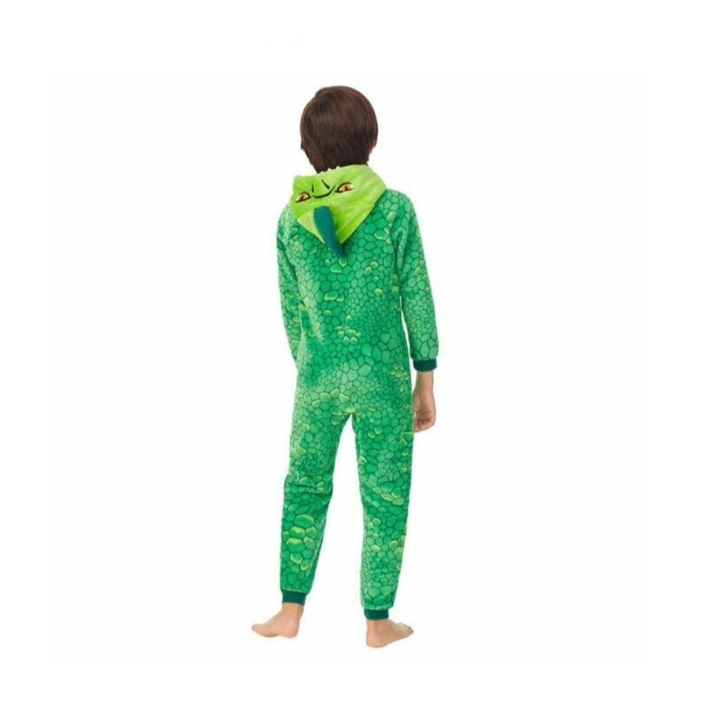 SAINT EVE DINO YOUTH BLANKET SLEEPER SIZE 7-8 - Picture 8 of 9